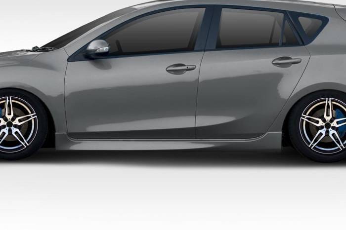 Mazda Mazda 3 OEM Look Duraflex Side Skirts Body Kit 114341