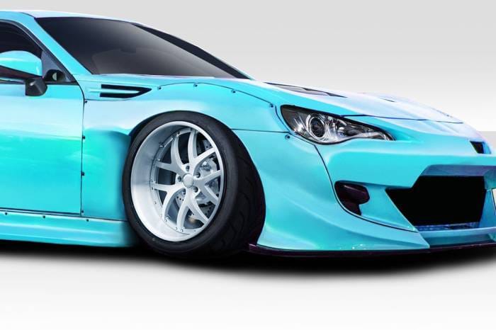 Scion FRS GT500 V3 Duraflex Wide Front Fender Flares 114481 thumbnail 2