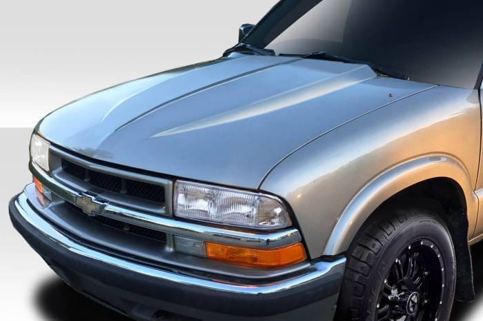 Chevrolet S-10 3" Cowl Duraflex Body Kit- Hood 114537 thumbnail 2