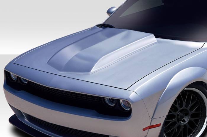 Universal Duraflex 4" Cowl Hood Scoop 114556 thumbnail 2
