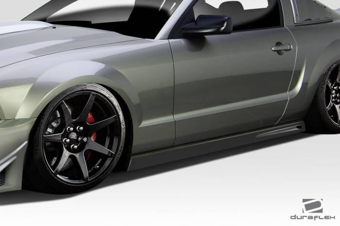 Ford Mustang Blits Duraflex Side Skirts Body Kit 114655 thumbnail 2