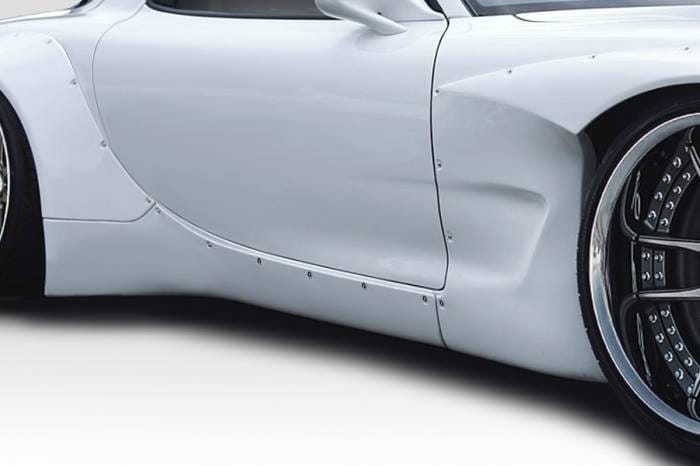 Mazda RX-7 TKO RBS Duraflex Wide Side Skirts Body Kit 114905 thumbnail 2