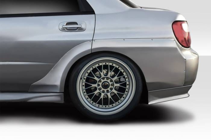 Subaru Impreza VRS Duraflex Wide Rear Fender Flares 114922
