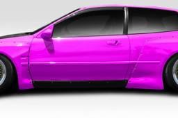 Honda Civic TKO RBS Duraflex Wide Side Skirts Body Kit 114903