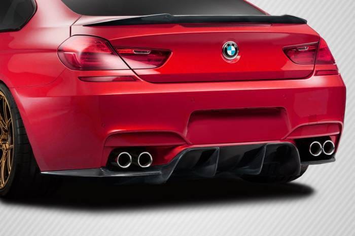 BMW M6 AF-1 Aero Function Rear Bumper Diffuser Body Kit 115056 thumbnail 2