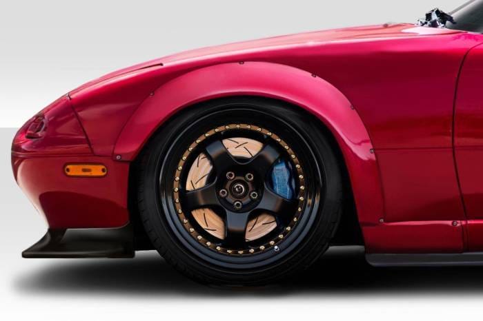 Mazda Miata TKO RBS Duraflex Front Wide Body Fender Flares 114995