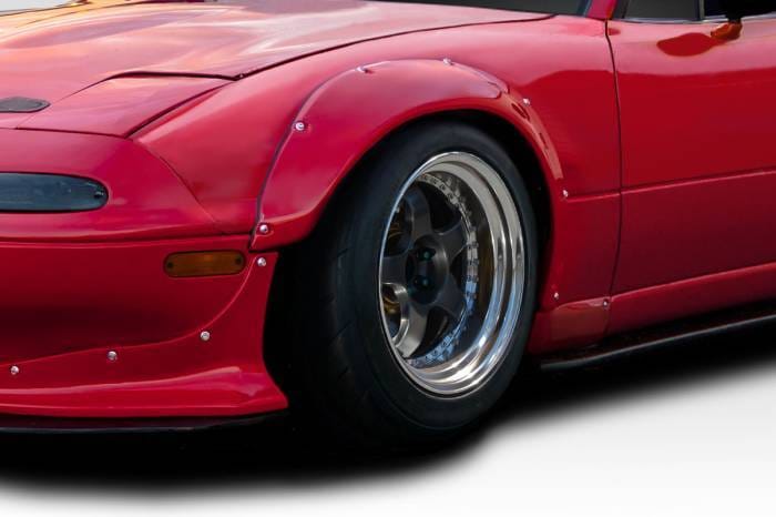 Mazda Miata TKO RBS Duraflex Front Wide Body Fender Flares 114995 thumbnail 2
