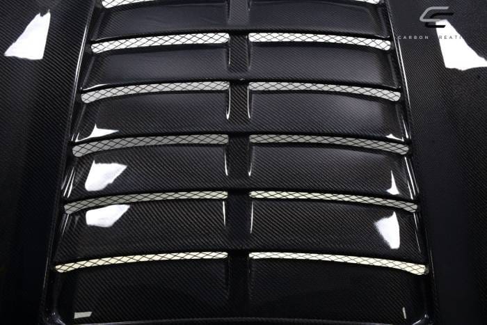 Ford Mustang GT500 V2 Carbon Fiber Body Kit- Hood 115200 thumbnail 5