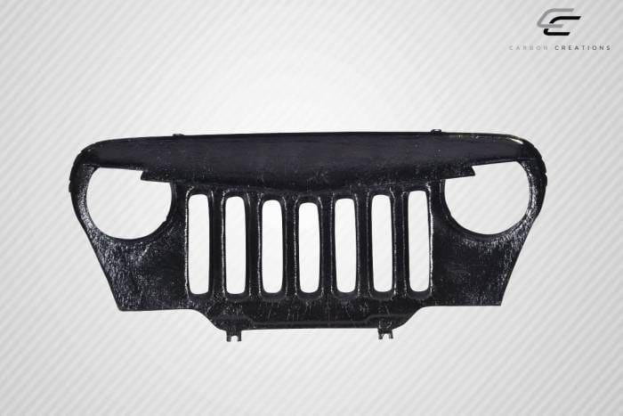 Jeep Wrangler Predator Carbon Fiber Creations Grill/Grille 115253 thumbnail 6