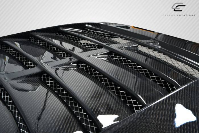 Ford Mustang GT500 V2 Carbon Fiber Creations Body Kit- Hood 115188 thumbnail 4