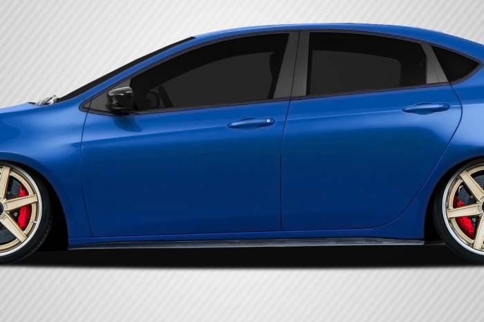 Dodge Dart Scat Look Carbon Fiber Creations Side Skirts Body Kit 115437