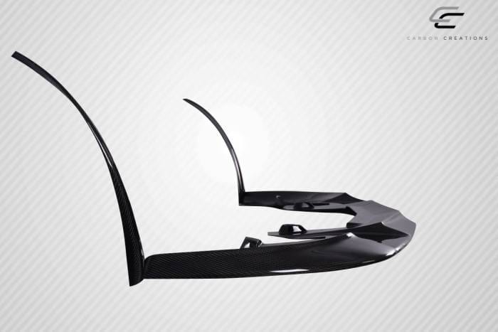 Chevrolet Corvette ZR Carbon Fiber 3pcs Front Bumper Lip Body Kit 115523 thumbnail 4