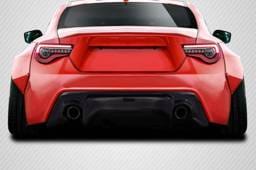 Scion FRS GT500 V3 Carbon Fiber Rear Bumper Diffuser Body Kit 115564