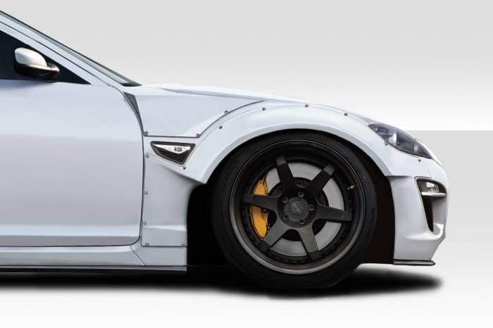 Mazda RX8 RBS Duraflex Front Fender Flares 115825 thumbnail 2