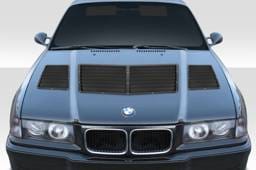 BMW 3 Series GT1 Duraflex 3pcs Hood Vents 116534