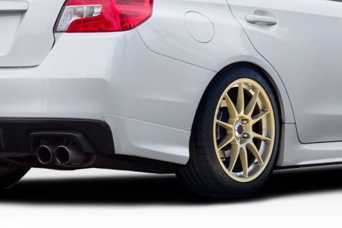 Subaru WRX 4DR OEM Duraflex Rear Bumper Add On Body Kit 116580