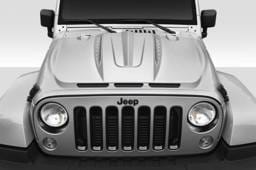 Jeep Wrangler Beast Duraflex Body Kit- Hood 116864