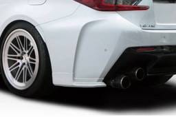Lexus RC-F Alpha Duraflex Rear Bumper Add On Body Kit 118401
