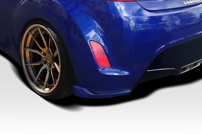 Hyundai Veloster Bailer Duraflex Rear Lip Add On Body Kit 118279