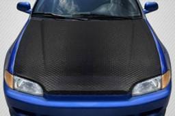 Honda Civic HB OEM Look Carbon Fiber Creations Body Kit- Hood 119198