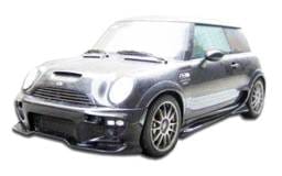 Mini Cooper Duraflex Vader Front Bumper Cover - 1 Piece - 100360