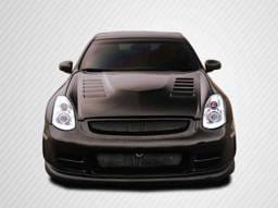 Infiniti G Coupe 2DR TS-1 Carbon Fiber Creations Front Body Kit Bumper - 102805