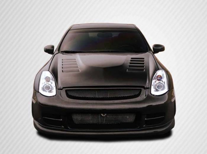 Infiniti G Coupe 2DR TS-1 Carbon Fiber Creations Front Body Kit Bumper - 102805
