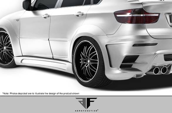 BMW X6 AF-3 Overstock (GFK) Wide Rear Body Door Caps 107933 thumbnail 2