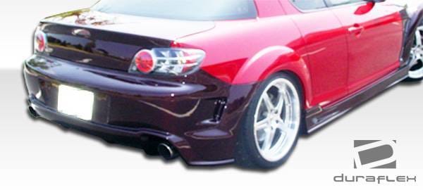 Mazda RX-8 Duraflex GT Competition Rear Bumper Cover - 1 Piece - 100580 thumbnail 2