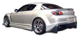 Mazda RX-8 Duraflex Vader Rear Bumper Cover - 1 Piece - 100590