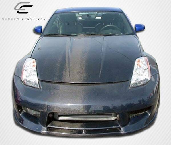 Nissan 350Z Carbon Creations OEM Hood - 1 Piece - 100501 thumbnail 2