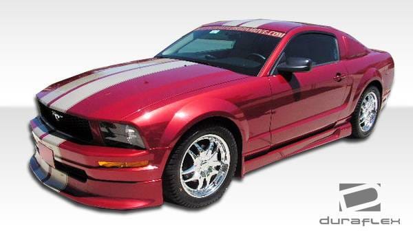 Ford Mustang Duraflex Racer Front Lip Under Spoiler Air Dam - 1 Piece - 100647 thumbnail 2
