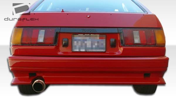 Toyota Corolla Duraflex V-Speed Rear Bumper Cover - 1 Piece - 100696 thumbnail 2