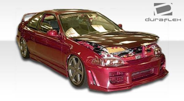 Honda Civic 2DR & 4DR Duraflex M3 Side Skirts Rocker Panels - 2 Piece - 101142 thumbnail 2