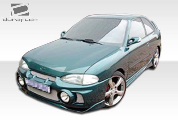 Hyundai Accent HB Duraflex Evo Front Bumper Cover - 1 Piece - 101586 thumbnail 2