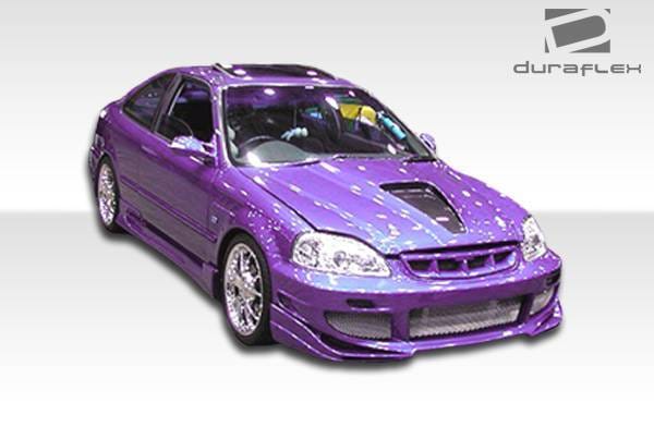 Honda Civic Duraflex AVG Front Bumper Cover - 1 Piece - 101732 thumbnail 2
