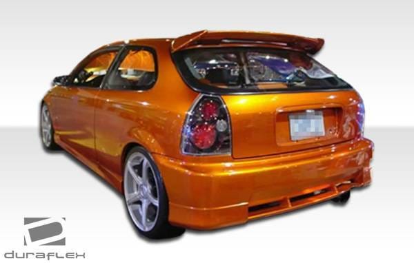 Honda Civic HB Duraflex Type R Roof Window Wing Spoiler - 1 Piece - 101765 thumbnail 2