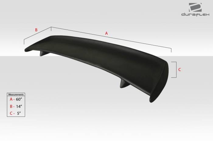Universal Bomber Duraflex Body Kit-Wing/Spoiler!!! 102208 thumbnail 2