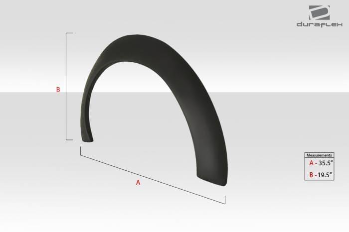 Universal Duraflex Fender Flares 102214 thumbnail 2