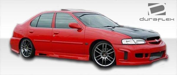 Nissan Altima Duraflex Spyder Side Skirts Rocker Panels - 2 Piece - 102020 thumbnail 2