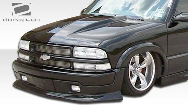 Chevrolet S10 Duraflex Cowl Hood - 1 Piece - 103017 thumbnail 2