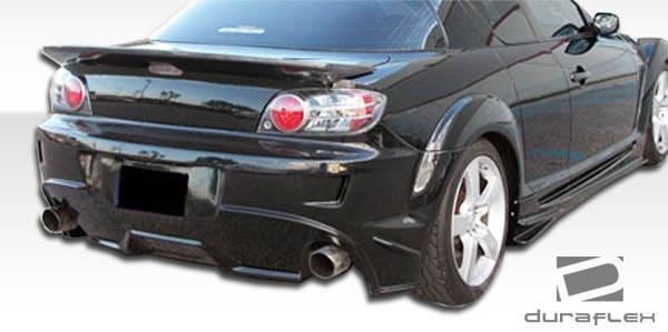 Mazda RX-8 Duraflex Velocity Rear Bumper Cover - 1 Piece - 102301 thumbnail 2