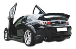 Mazda RX-8 Duraflex R-Speed Rear Lip Under Spoiler Air Dam - 1 Piece - 103156