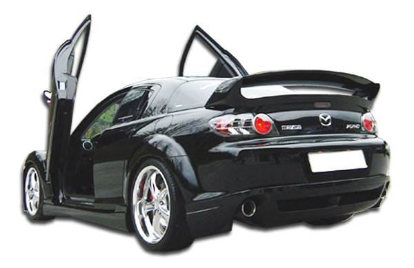 Mazda RX-8 Duraflex R-Speed Rear Lip Under Spoiler Air Dam - 1 Piece - 103156