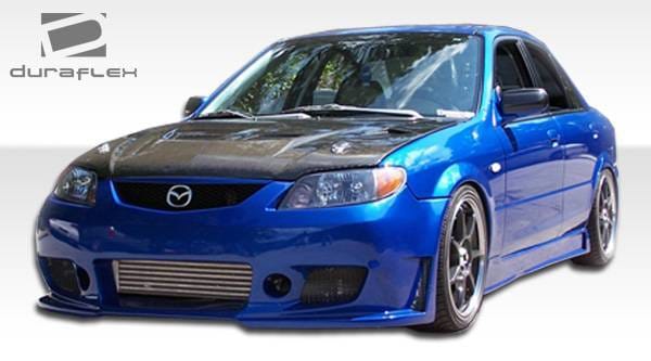 Mazda Protege Duraflex B-2 Side Skirts Rocker Panels - 2 Piece - 103272 thumbnail 2