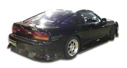 Nissan 240SX HB Duraflex Type U Rear Bumper Cover - 1 Piece - 103549