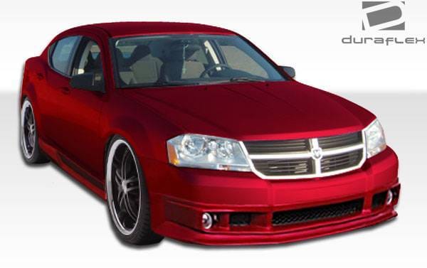Dodge Avenger Duraflex Racer Side Skirts Rocker Panels - 2 Piece - 104114 thumbnail 2