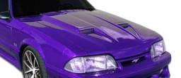Ford Mustang Duraflex Mach1 Hood - 1 Piece - 104175
