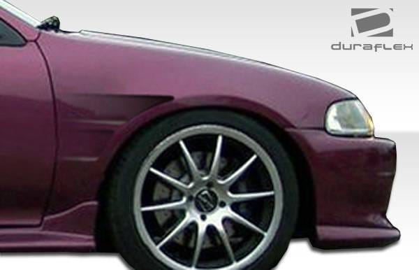 Honda Civic 4DR Duraflex GT Concept Fenders - 2 Piece - 104197 thumbnail 2