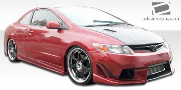 Honda Civic 2DR Duraflex Sigma Front Bumper Cover - 1 Piece - 104694 thumbnail 2